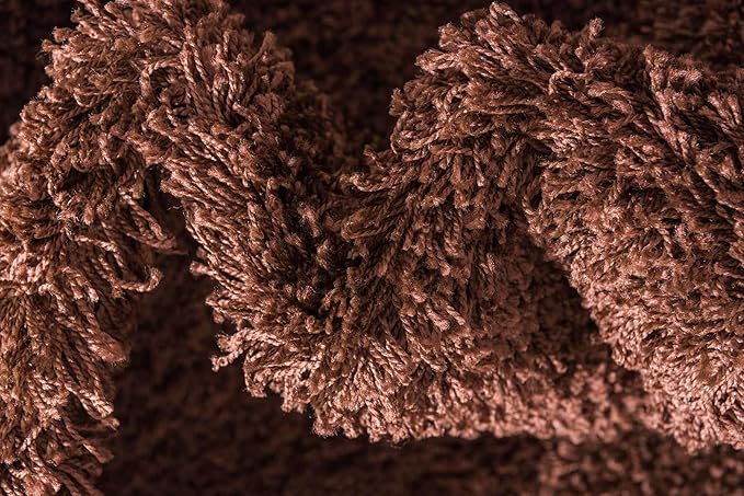 Unique Loom Solid Shag Collection Area Rug - Image 7