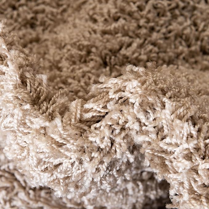 Unique Loom Solid Shag Collection Area Rug - Image 8
