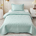 MarCielo 3-Piece 100% Cotton Oversized Bedspread Lightweight Quilt Coverlet by MarCielo