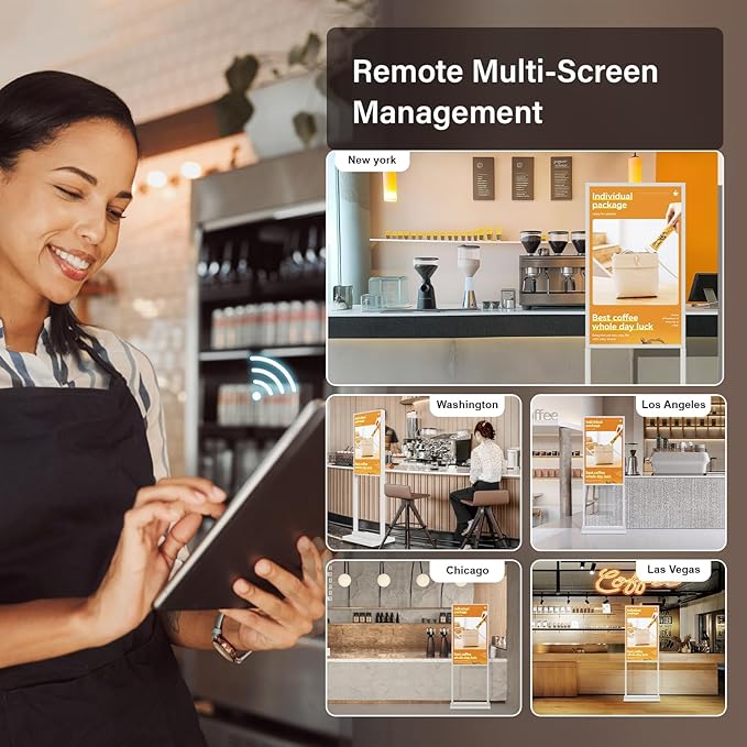 Canlarriz Digital Signage Kiosk 50 inch Digital Menu Board - Image 2