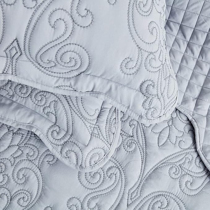 CHIXIN Bedspread Coverlet Set Queen Size - Image 8