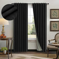 Nursery Blackout Curtains 63 Inch Length by Pitalk
