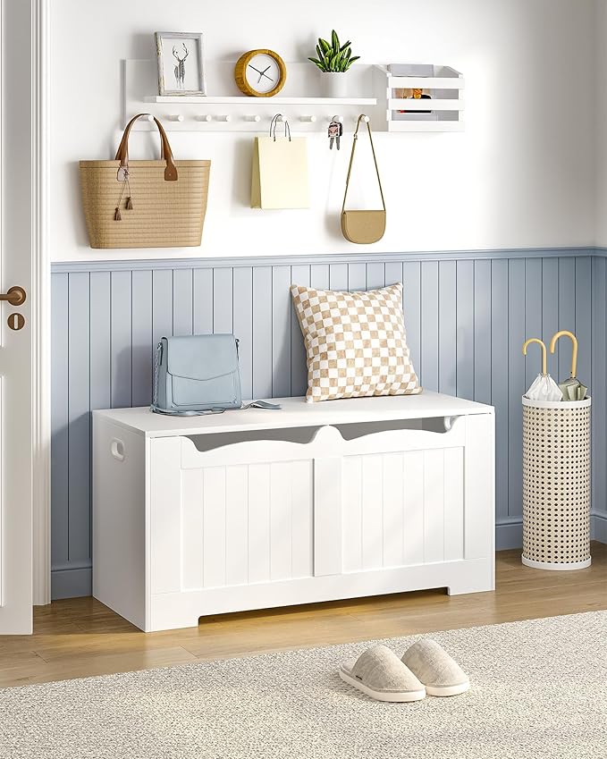 Hzuaneri 39.4" Storage Chest, Storage Bench Trunk - Image 4