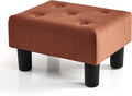 BRIAN & DANY Small Foot Stool, Velvet Foot Stools by BRIANDANY