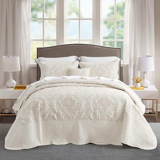 CHIXIN Bedspread Coverlet Set Queen Size by CHIXIN
