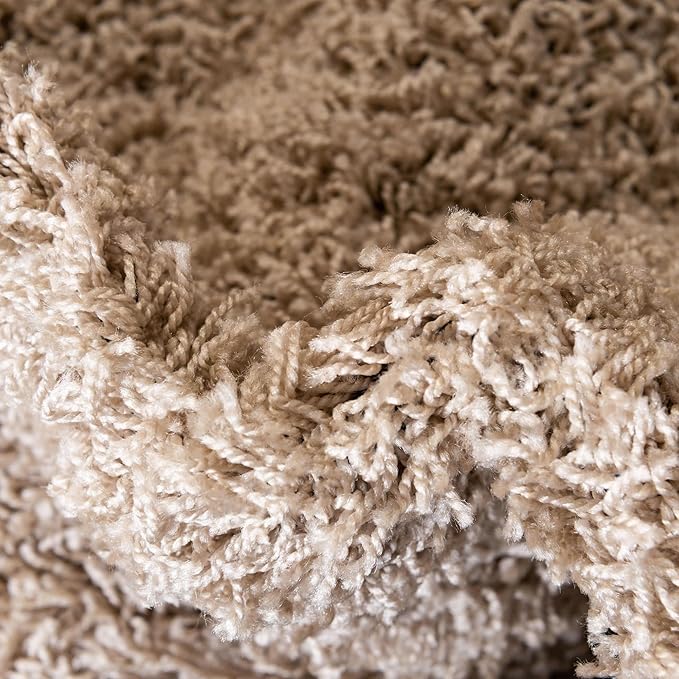 Unique Loom Solid Shag Collection Area Rug - Image 6