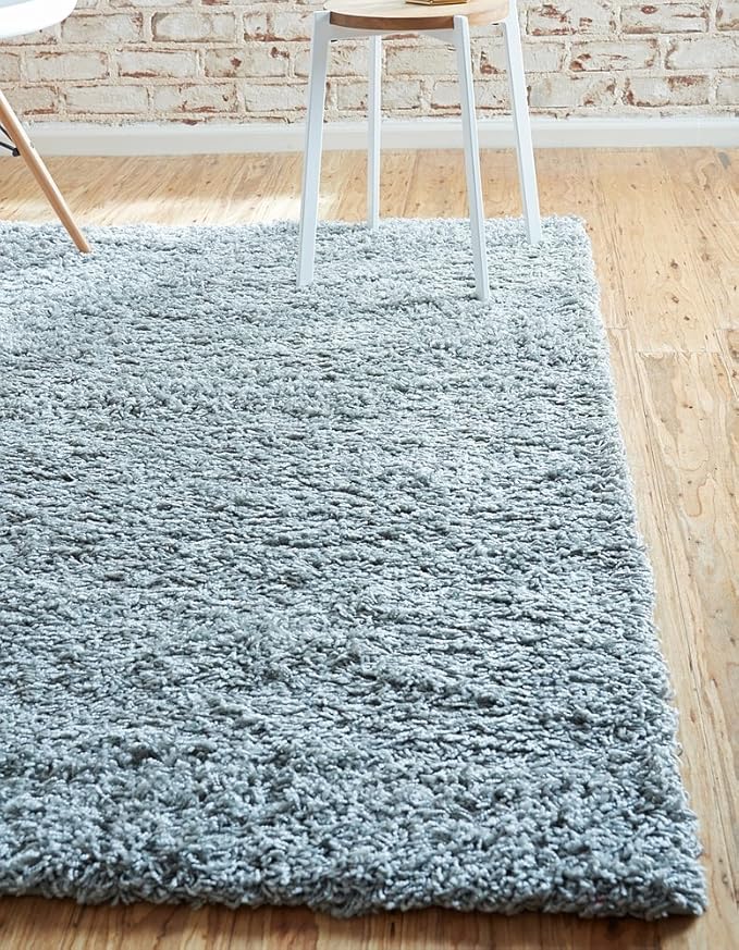 Unique Loom Solid Shag Collection Area Rug - Image 22