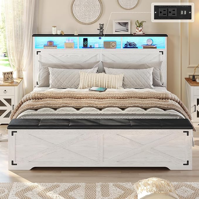 Hasuit Queen Size Bed Frame by Hasuit