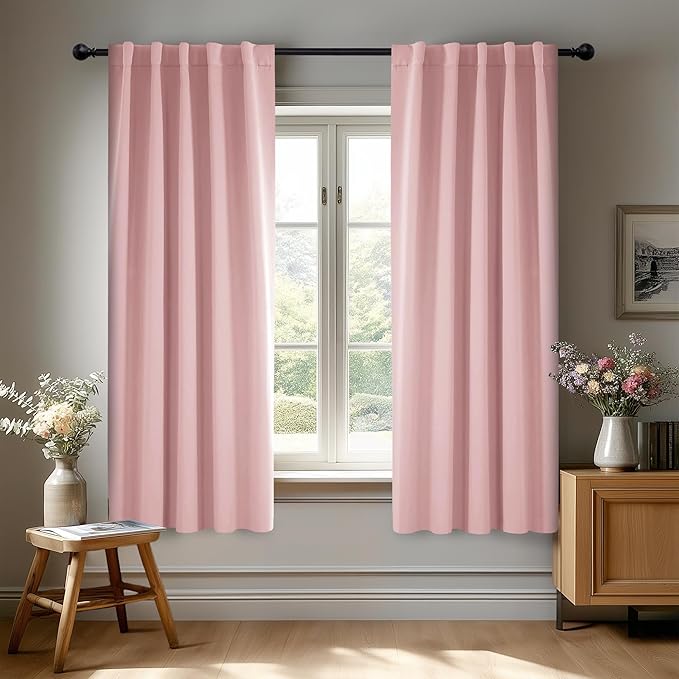 Deconovo Short Blackout Curtains by Deconovo