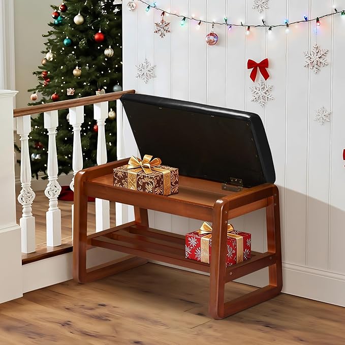 HABUTWAY Solid Wood Shoe Rack by HABUTWAYMakeYourLifeComfortable