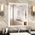 SMIROR Matte White Bathroom Mirror by SMIROR