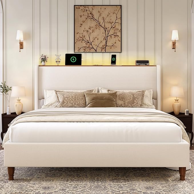 LARMACE Queen Size Bed Frame - Image 9