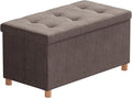 BRIAN & DANY 30 Inches Folding Storage Ottoman Bench, Ottoman by BRIANDANY