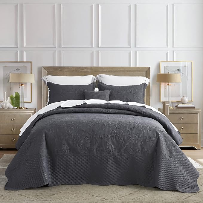 CHIXIN Bedspread Coverlet Quilt Set Full Size by CHIXIN