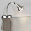 Solfres Patented Innovative Design Headboard Reading Light. No Drilling Golden by HOME