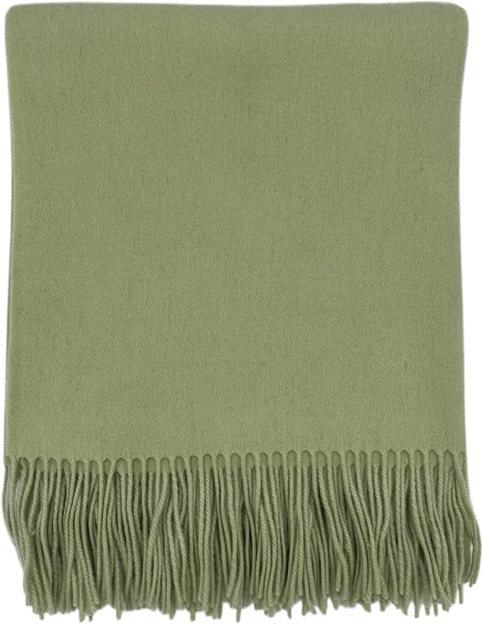 Alashan Cashmere Blend Ripple Finish Woven Throw - Image 2