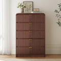 FURSUN Fluted 5 Drawers Dresser by FURSUN