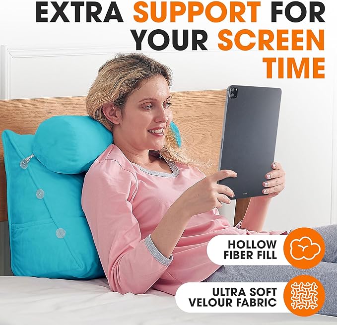 Cheer Collection Reading Wedge Pillow - Image 2