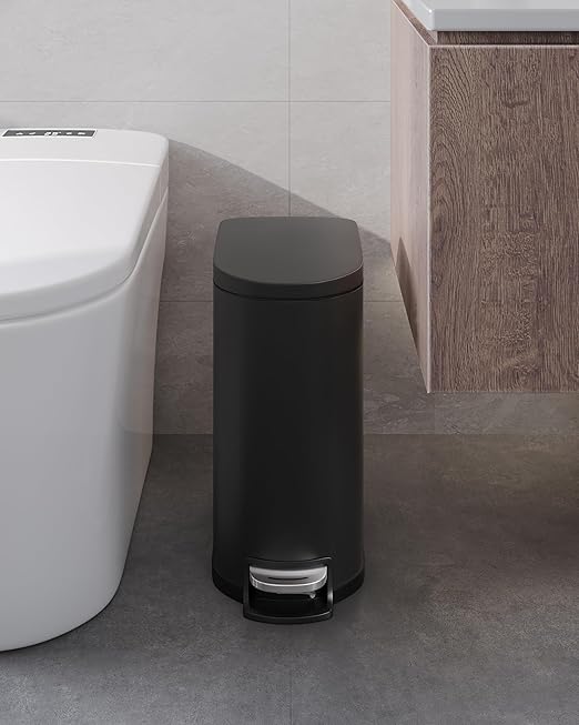 GarveeHome 13 Gal & 2.6 Gal Trash Can Combo Set, Kitchen Trash Can and Bathroom - Image 7