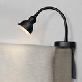 Solfres Innovative Design Rechargeable Headboard Reading Light. No Drilling by HOME