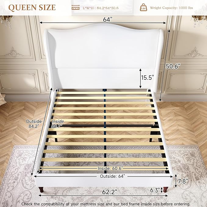 koorlian Queen Size Bed Frame - Image 2