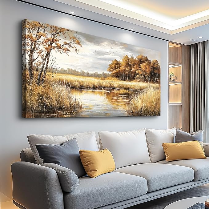 ERQINHUA Large Wall Decor Canvas Painting Wall Art by ERQINHUA