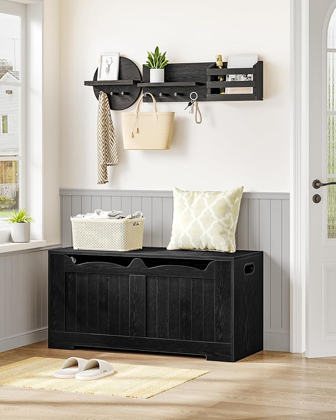 Hzuaneri 39.4" Storage Chest, Storage Bench Trunk - Image 4