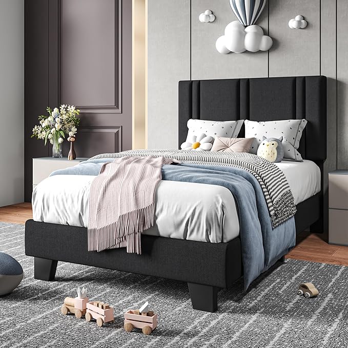 Upholstered Twin Size Bed Frame - Image 3