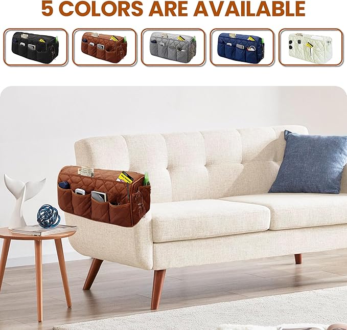 MEHIDFY Armchair Caddy Remote Control Holder - Image 7