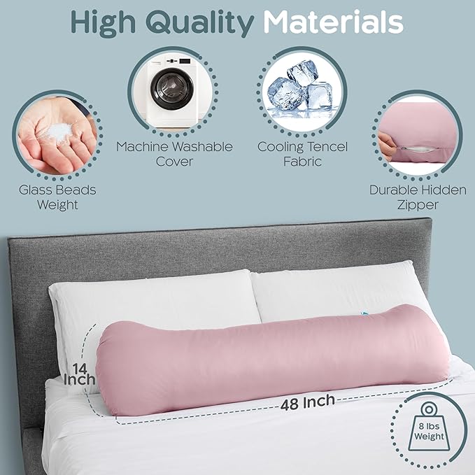 Weighted Body Pillow 8lbs - Image 7