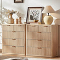 LEYAOYAO Fluted 5 Drawers Dresser by LEYAOYAO-Findtheshiningpointofyourideallife%EF%BC%81