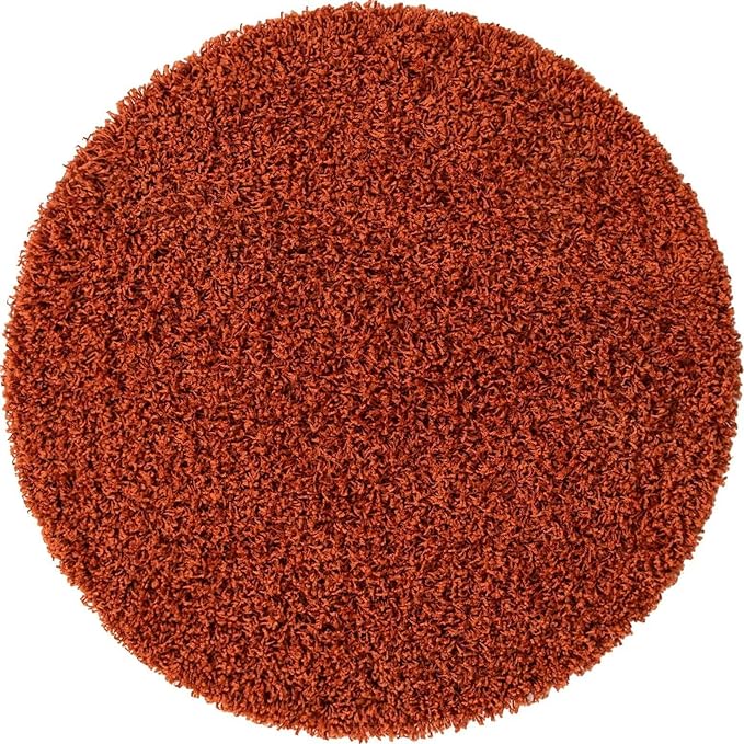 Unique Loom Solid Shag Collection Area Rug - Image 11