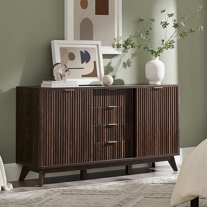 T4TREAM 60" Fluted Dresser by T4TREAMFurniture