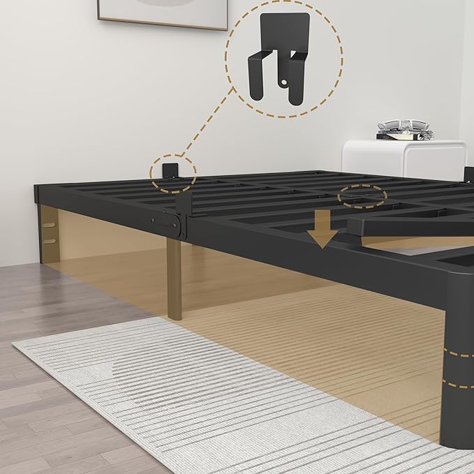 ITIMIDI 10 Inch Bed Frame King Size - Image 4