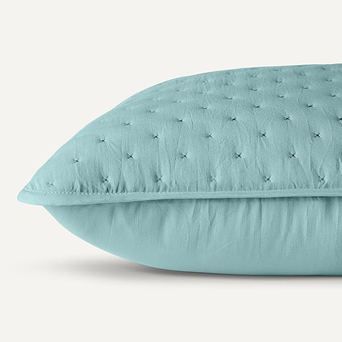 Amazon Basics Brushed Microfiber Quilt Set, Extra Soft - Image 5