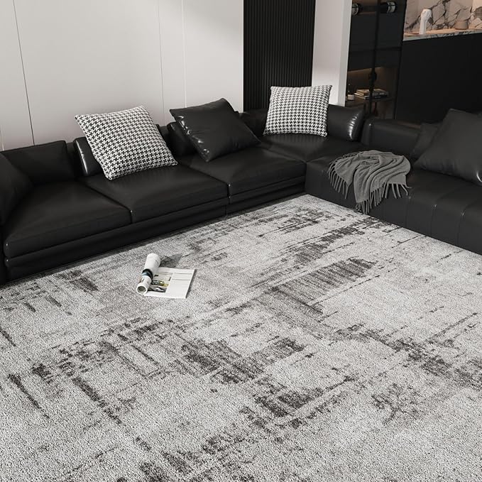 Machine Washable Area Rugs 5x7, Modern Abstract Soft Rugs - Image 9