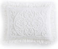 Beatrice Home Fashions Medallion Chenille Bedspread, Standard Sham by BeatriceHomeFashions