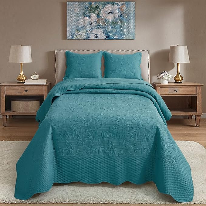 CHIXIN Bedspread Coverlet Quilt Set Full Size by CHIXIN
