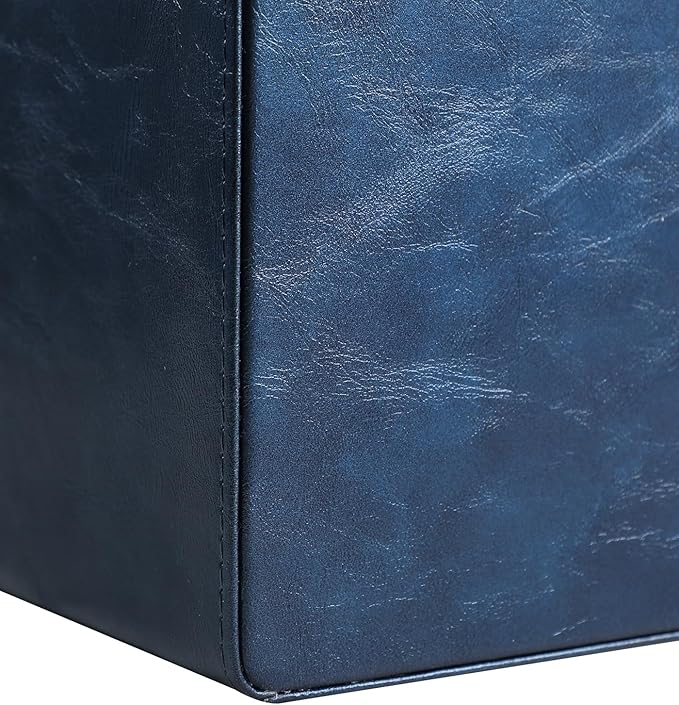 MEIBOOCH PU Leather Desk Organizer, Luxury Remote Control Holder - Image 8