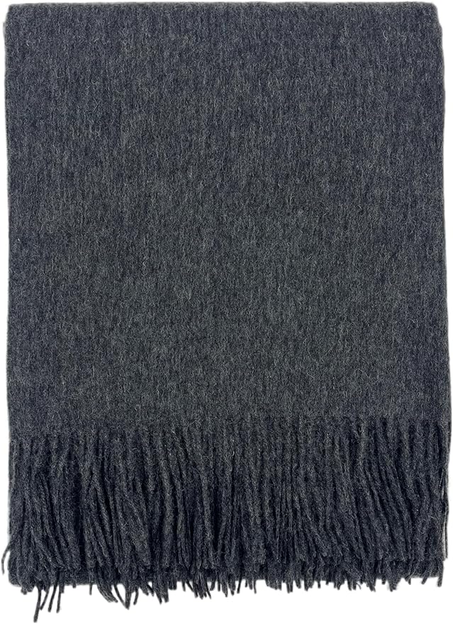 Alashan Cashmere Blend Ripple Finish Woven Throw - Image 2
