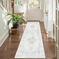 2x6 Hallway Washable Runner Rug Vintage Non-Slip Soft Kitchen Mat Boho by HOME