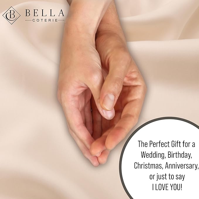 Bella Coterie Luxury Bamboo Viscose Queen Size Duvet Cover Set | 100% - Image 6