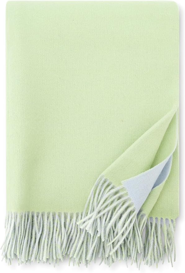 Alashan Cashmere Blend Double Faced Throw-Super Soft and Luxe Fabric- Perfect by Alashan