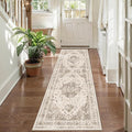 2x6 Hallway Washable Runner Rug Vintage Non-Slip Soft Kitchen Mat Boho by HOME