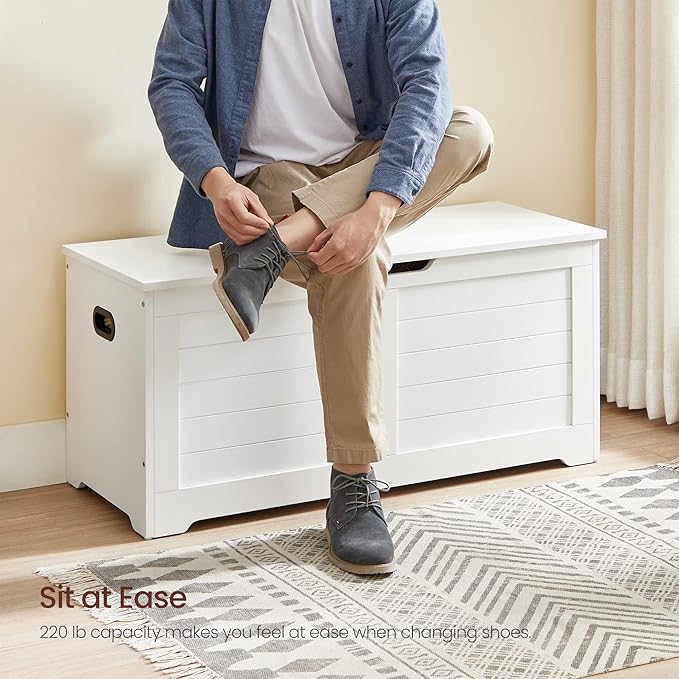 VASAGLE Storage Chest, Storage Bench - Image 8