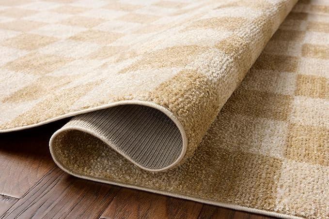 Loloi Chris Loves Julia Calvin Collection CLV-01 Wheat/Ivory 9'-6" x 12'-6" - Image 4
