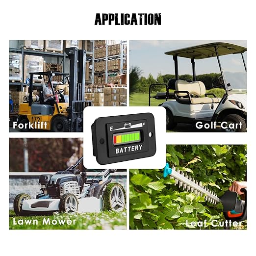 Taikemeti 12-24V LED Battery Level Indicator, Monitoring The Residual Power of - Image 7