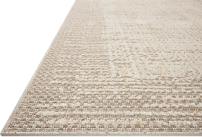 Loloi Amber Lewis Bexley Collection BEX-06 Natural/Taupe 6'-6" x 9'-3" Area Rug - Image 4