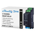 Shelly Pro 2PM | Wi-Fi & LAN 2-Channel Smart Relay by Shelly