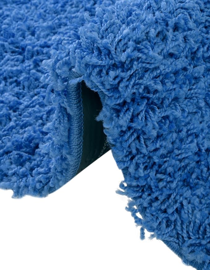 Unique Loom Solid Shag Collection Area Rug - Image 6